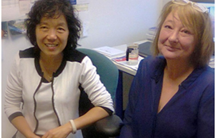 Corine ontmoet dr. Mei Wang